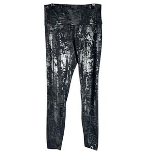 Lululemon Wunder Under Hi-Rise Tight Crinkle Heather Brindle High Shine Foil 28"